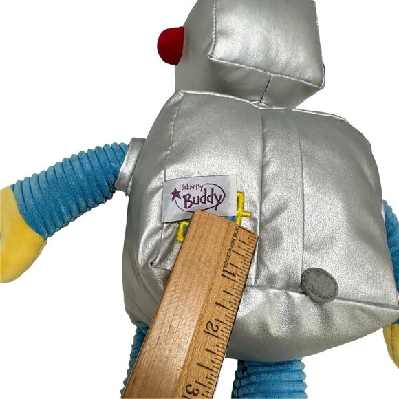 Scentsy Buddy Robot Gage Plush 15 inch Zip Pouch Retired - Picture 3 of 7
